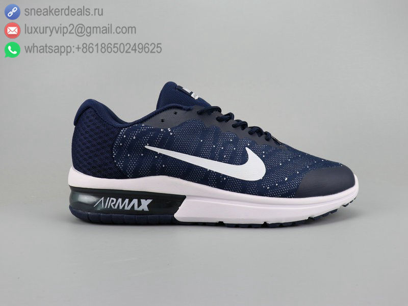 NIKE AIR MAX SEQUENT 2 CLASSIC NAVY MEN RUNNING SHOES